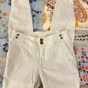 Anthropologie Pilcro and the Letterpress Striped women’s high rise skinny jeans